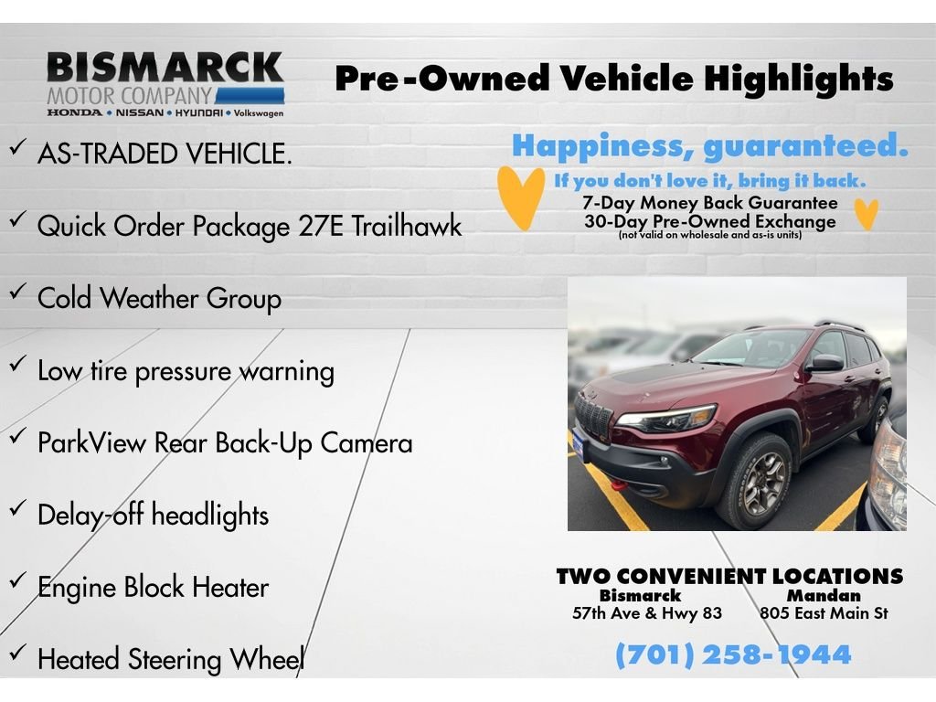 Used 2020 Red Jeep Trailhawk image 8