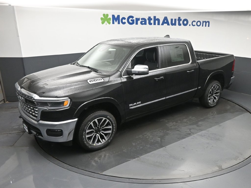 New 2027 Diamond Black Crystal Pearl-Coat Exterior Paint RAM Limited image 23