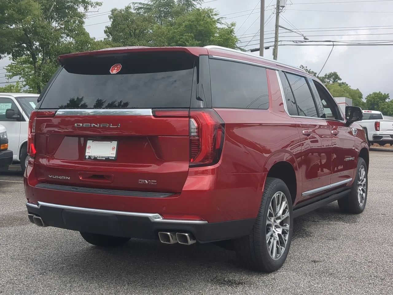 New 2026 Volcanic Red Tintcoat GMC Denali image 8
