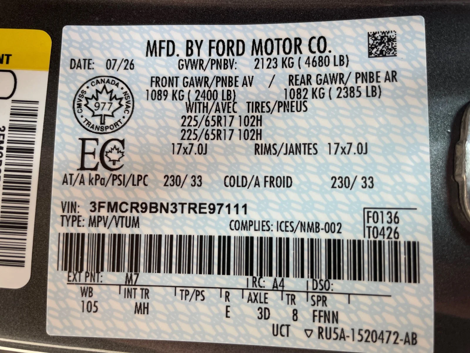 New 2026 Carbonized Grey Metallic Ford Big Bend image 21