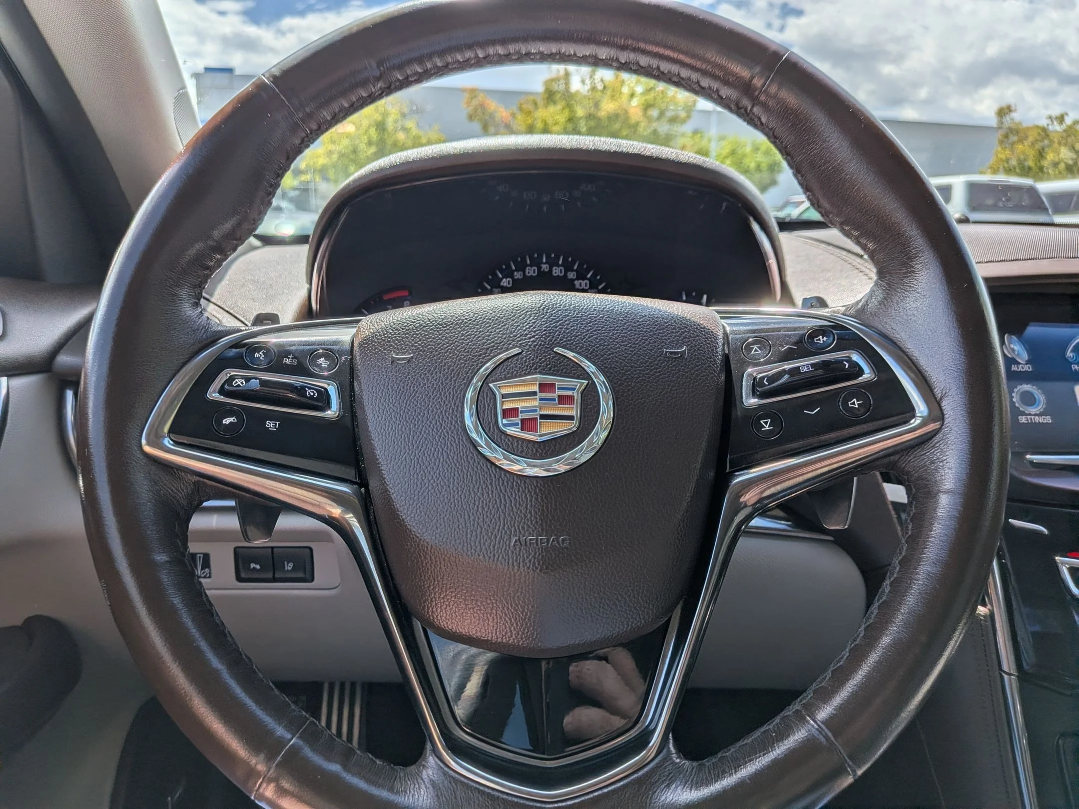 Used 2014 Silver Coast Metallic Cadillac Performance AWD image 15