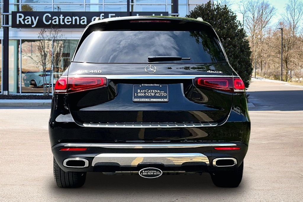 Certified Used 2022 Black Mercedes-Benz GLS 450 image 4