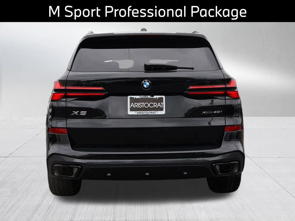 New 2026 Black Sapphire Metallic BMW xDrive40i image 8
