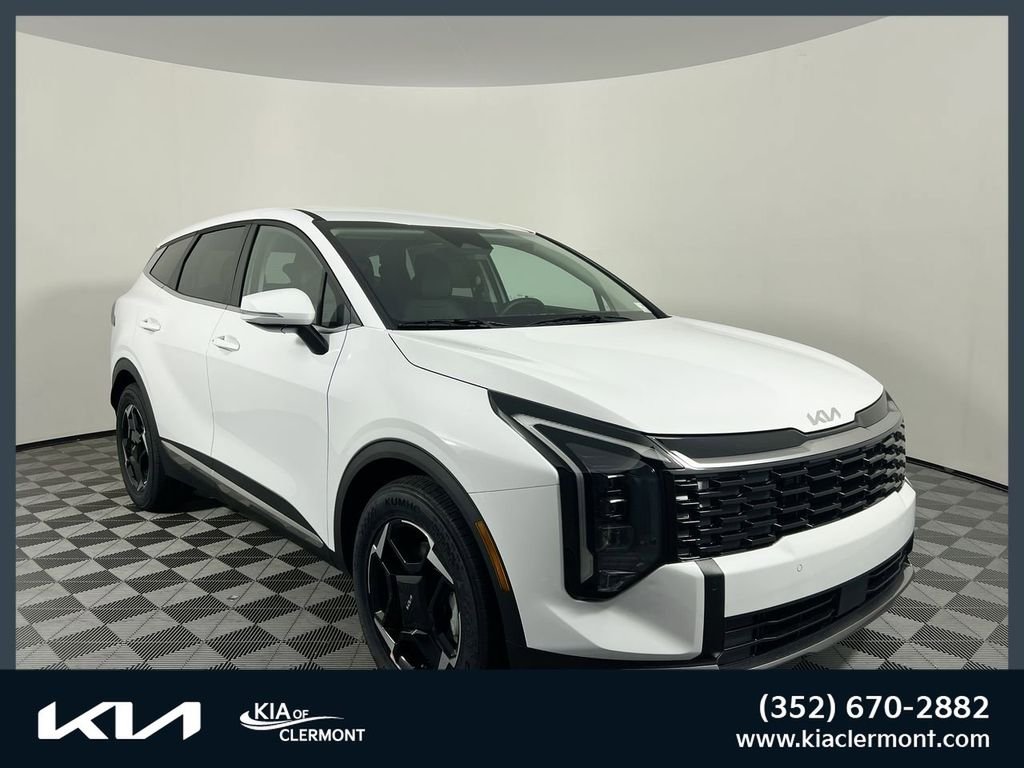 New 2026 Glacial White Pearl Kia EX image 1