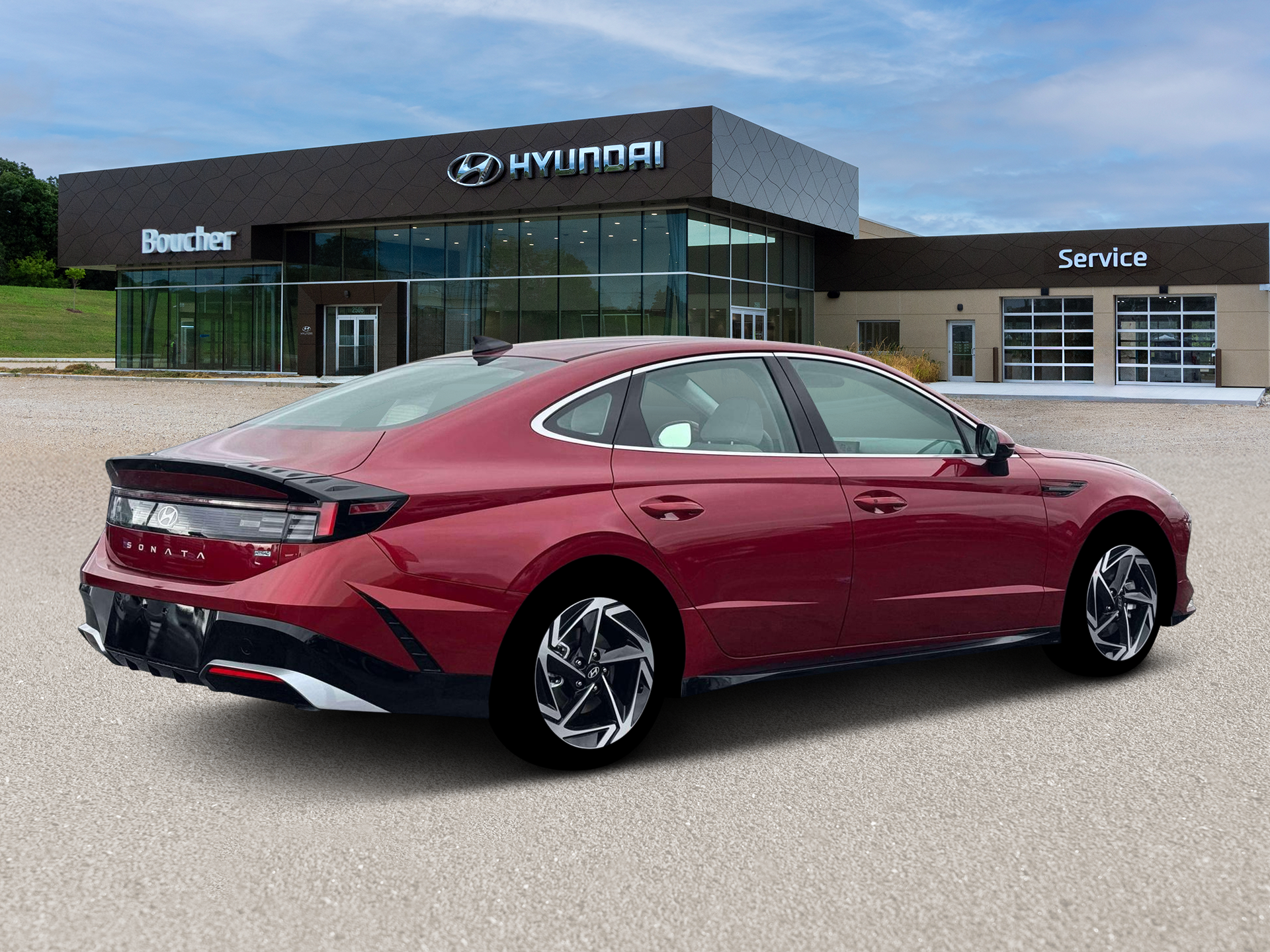 New 2026 Ultimate red Hyundai SEL Sport image 8