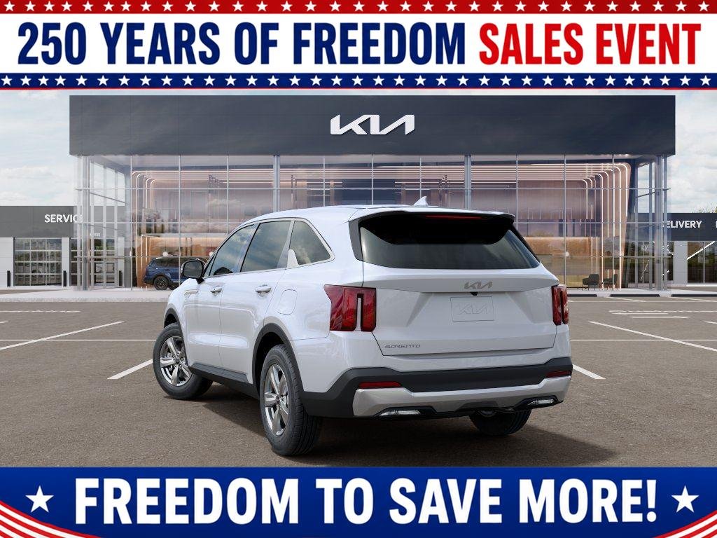 New 2026 Glacial White Pearl Kia LX image 4
