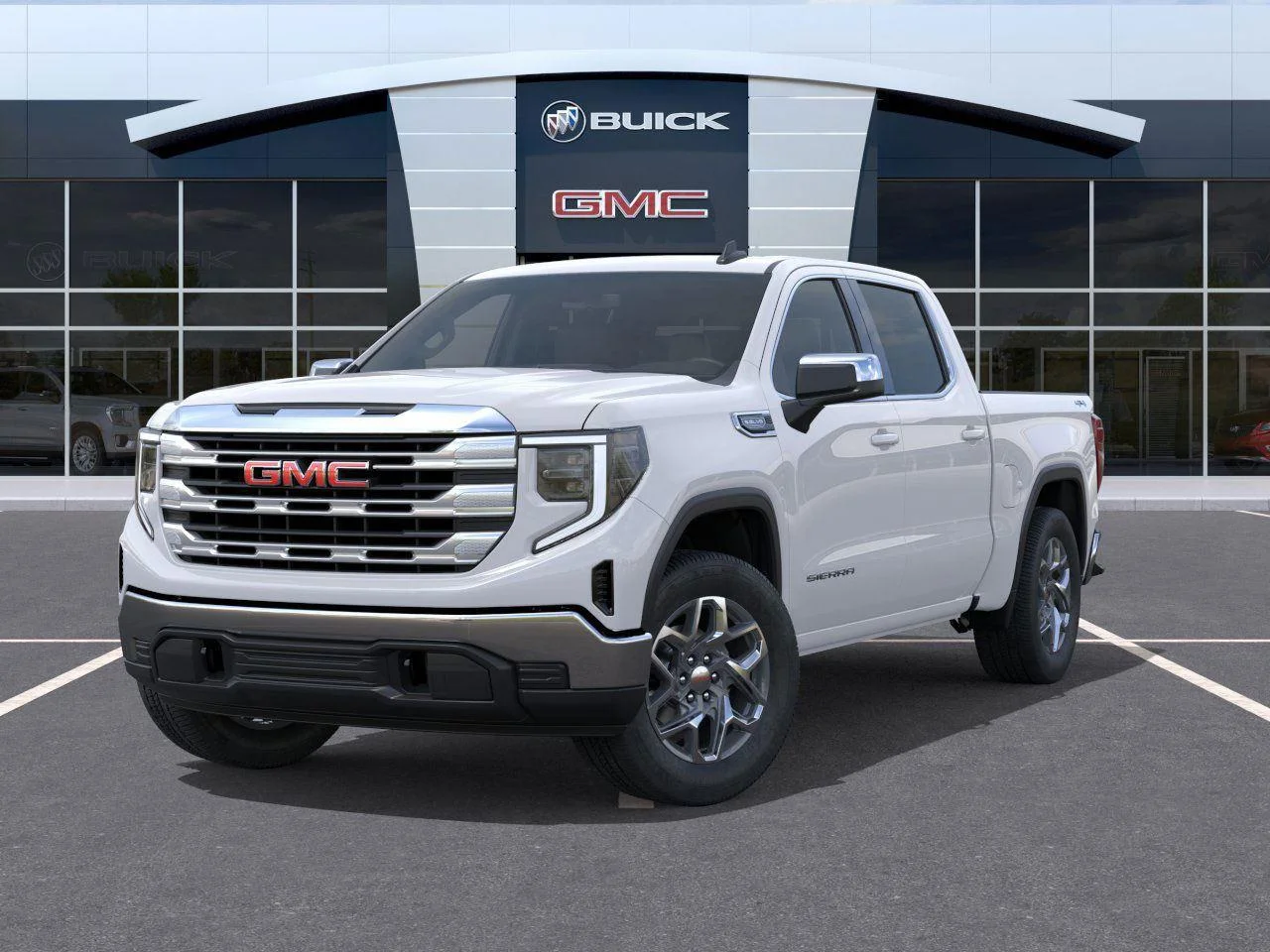 New 2026 Summit White GMC SLE image 6
