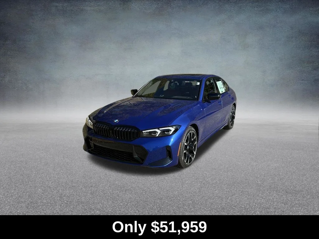 Used 2026 Blue BMW 330i xDrive image 4
