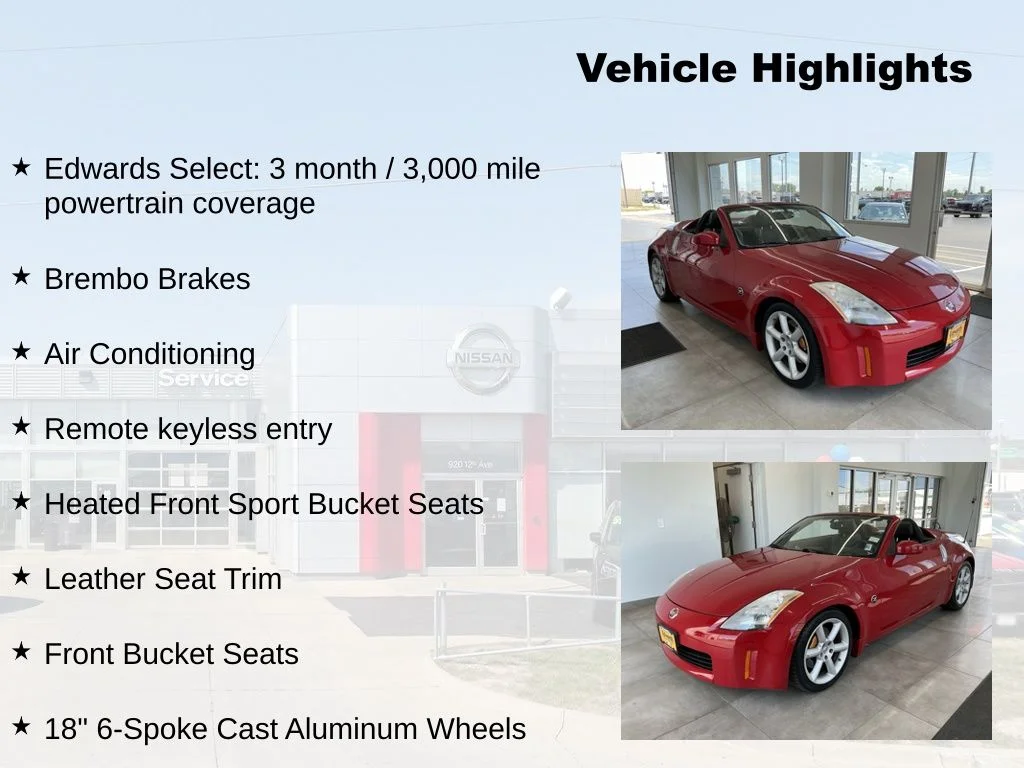 Used 2005 Red Nissan Grand Touring image 7