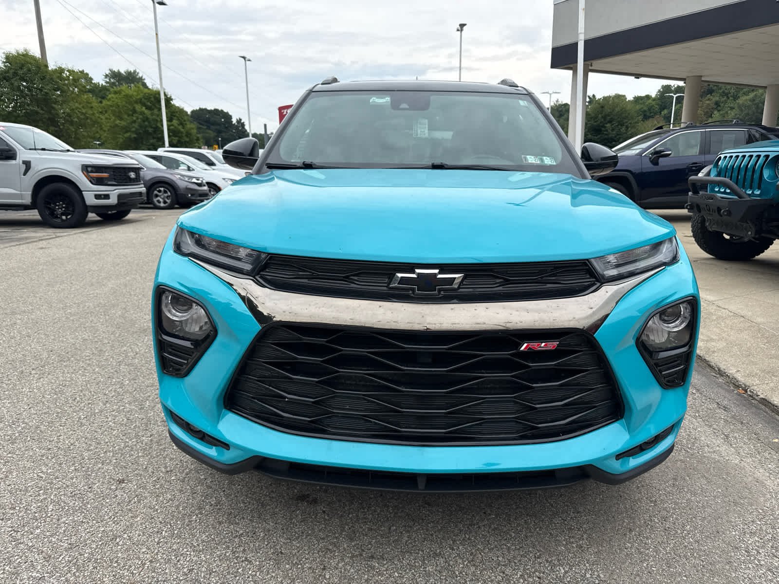 Used 2021 OASIS BLUE Chevrolet RS image 2