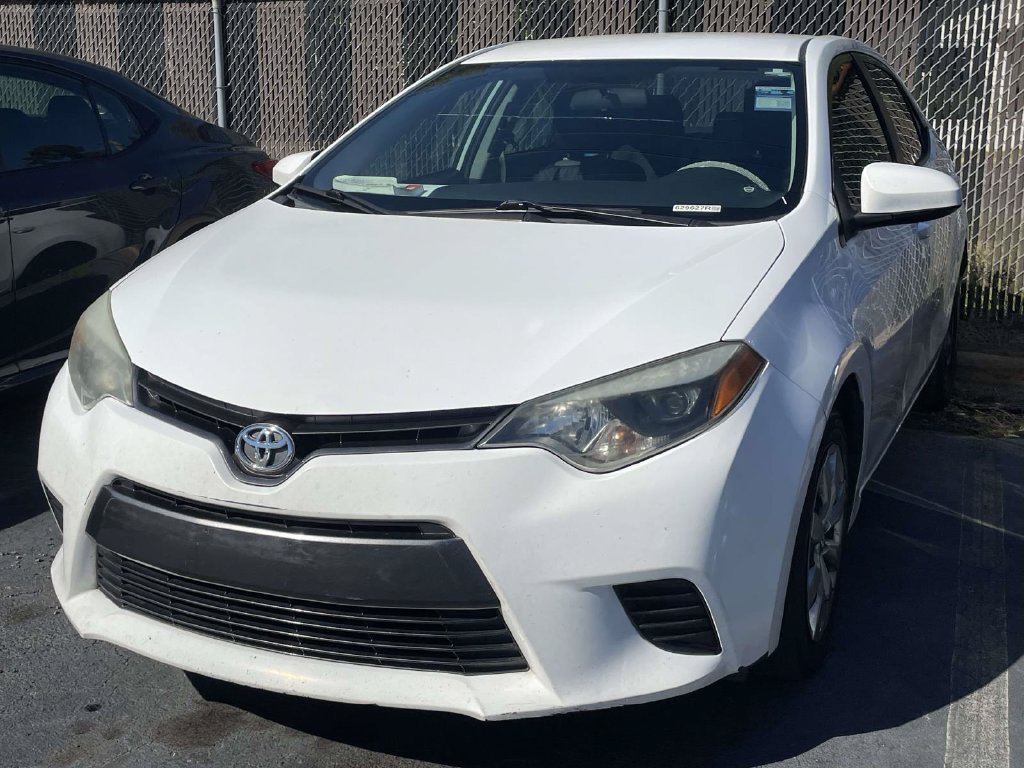 Used 2016 White Toyota LE image 2