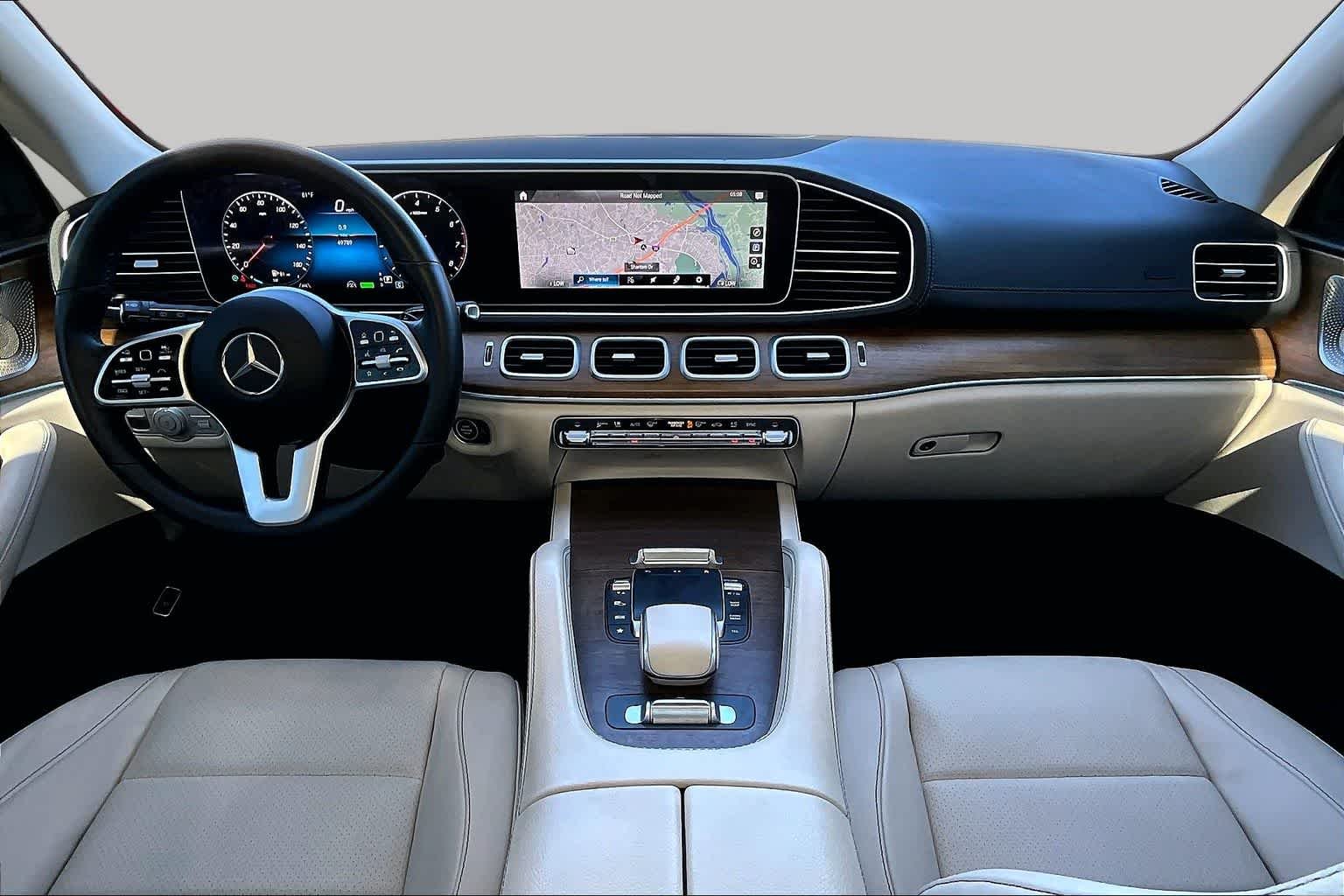 Used 2022 Polar White Mercedes-Benz GLS 450 image 16