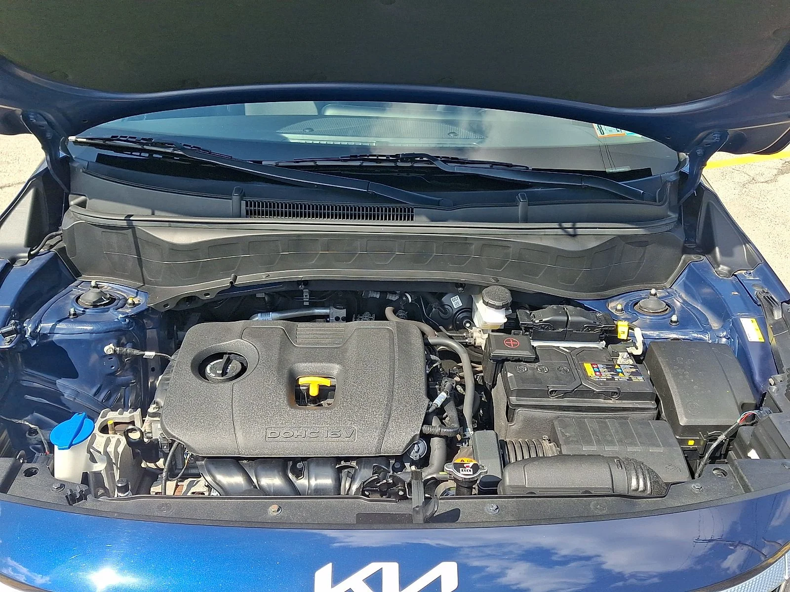 Certified Used 2024 Blue Kia EX image 28