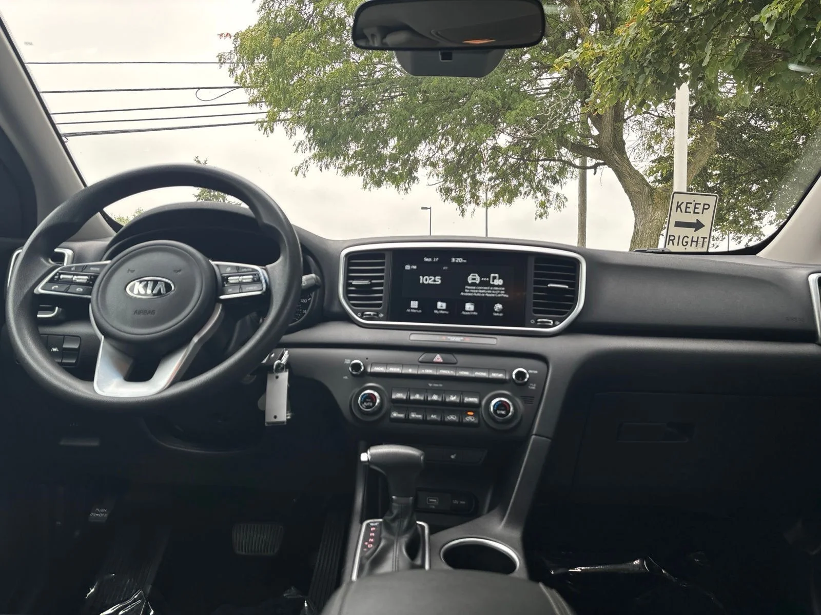 Used 2021 Clear White Kia LX image 16
