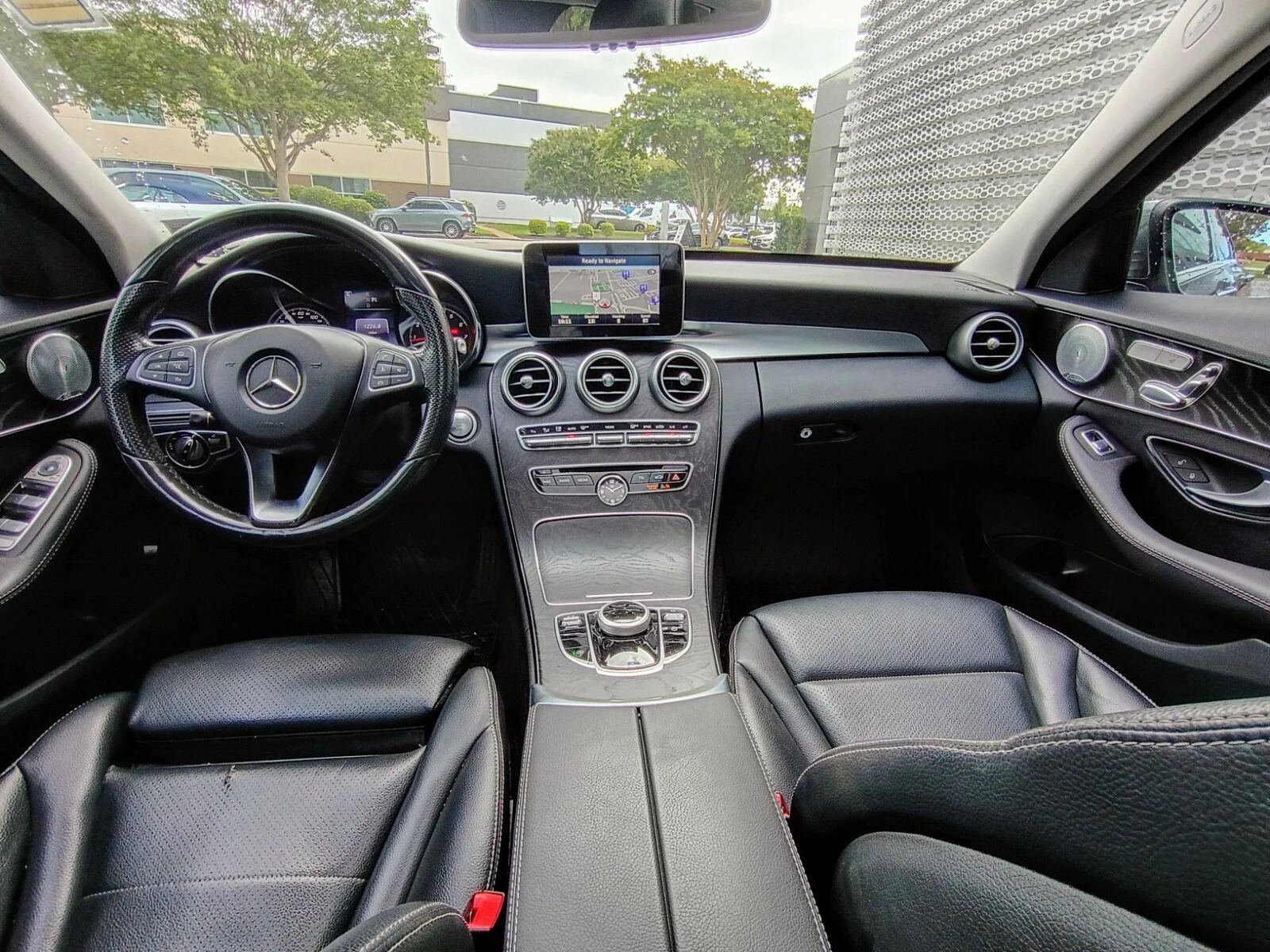 Used 2017 Selenite Grey Metallic Mercedes-Benz C 300 image 10