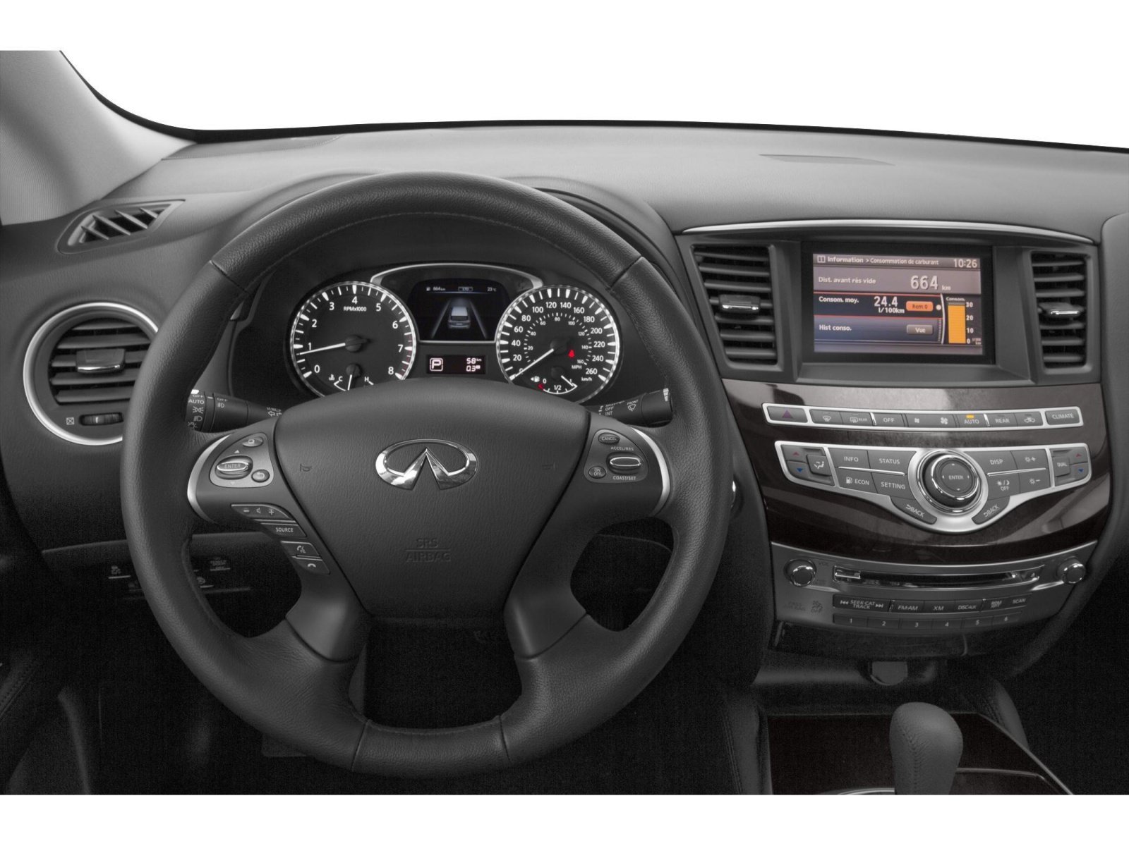 Used 2015 Majestic White INFINITI Base image 4