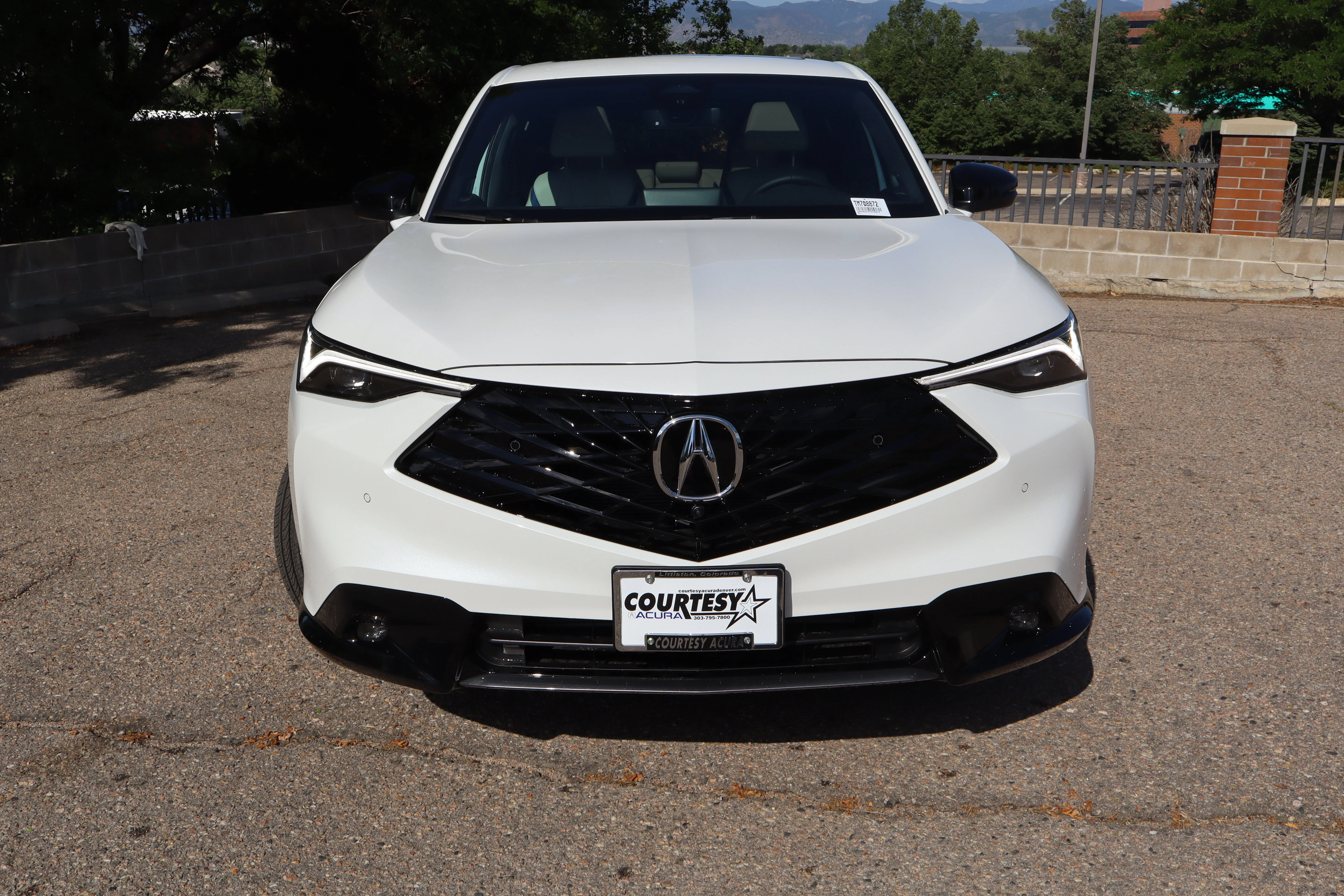 New 2026 Platinum White Pearl Acura w/A-Spec Advance Package image 2