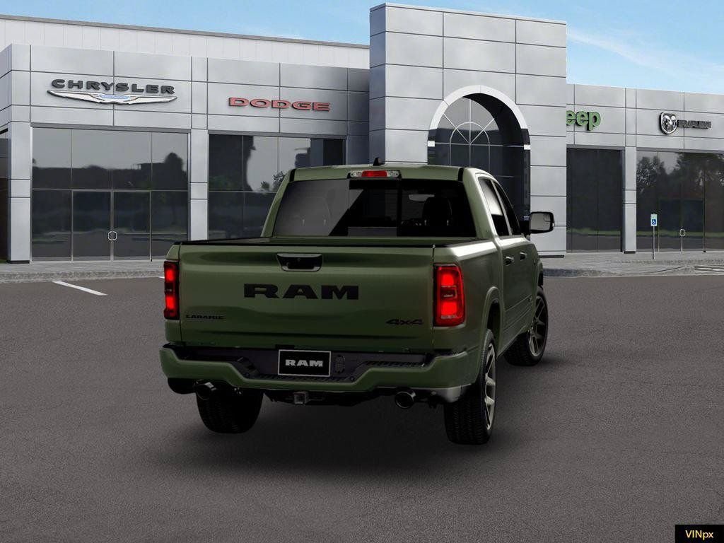 New 2026 Serrano-Green Metallic Exterior Paint RAM Laramie image 14