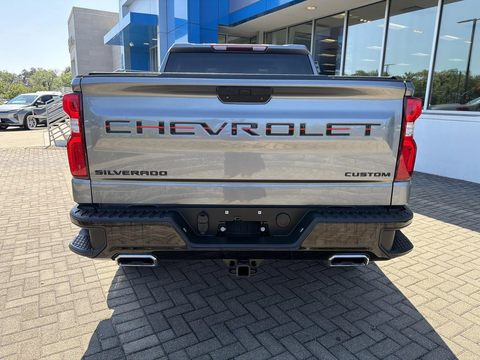 Used 2021 Satin Steel Metallic Chevrolet Custom Trail Boss image 4