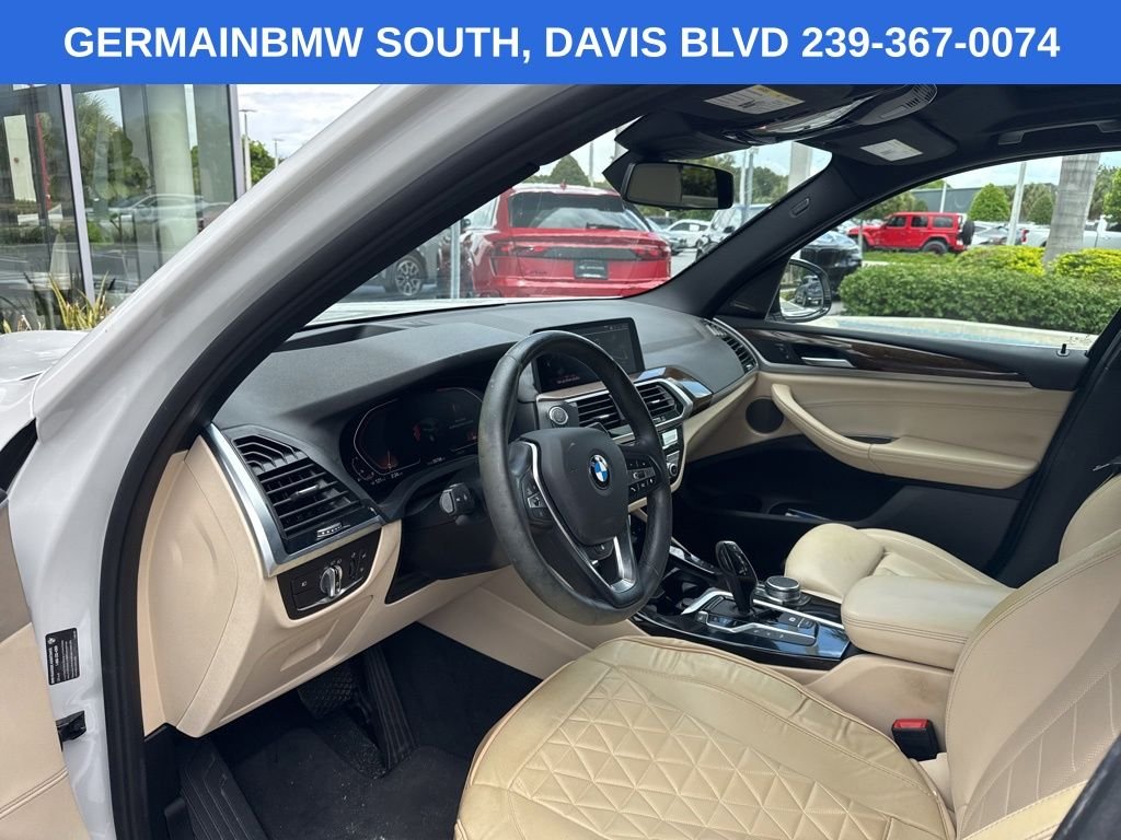 Used 2021 White Metallic BMW xDrive30i image 15