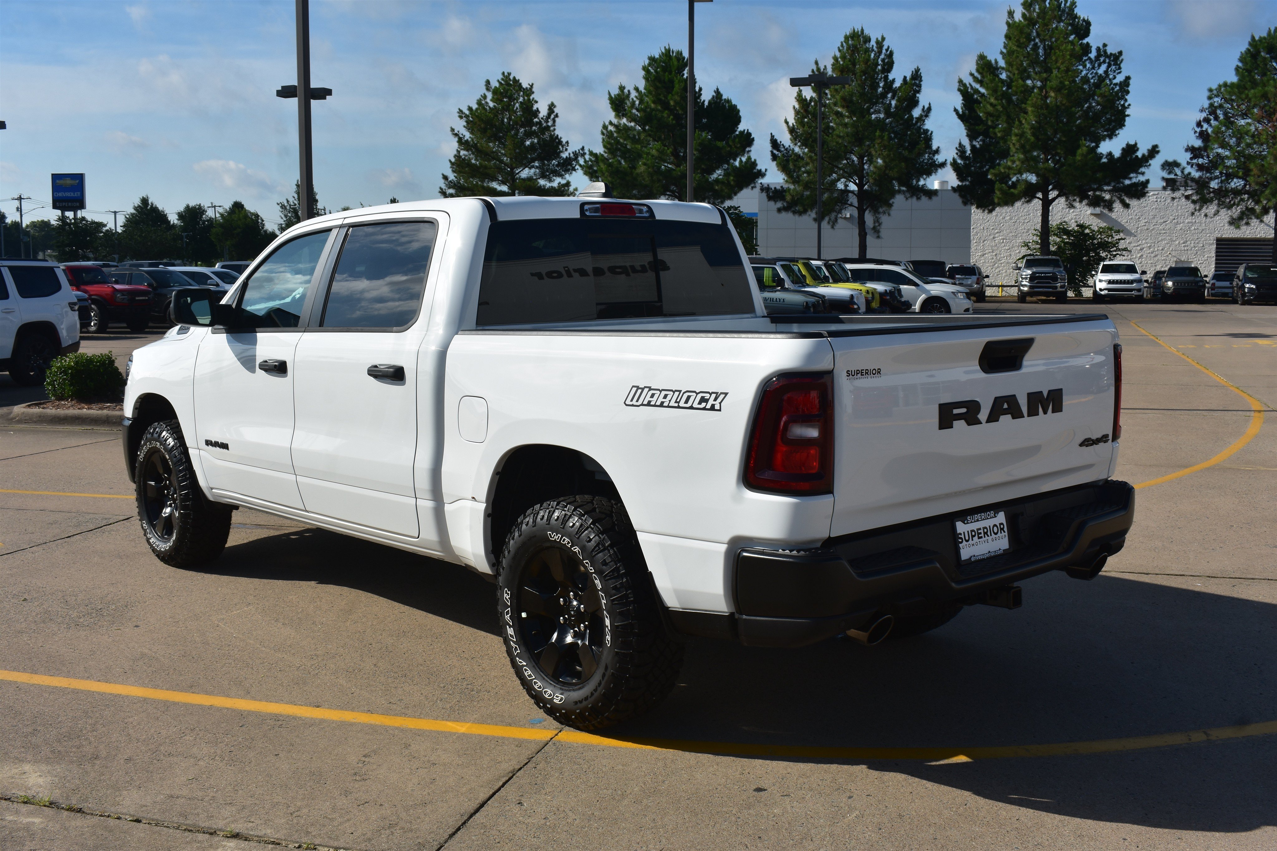 New 2026 Bright White Clear-Coat Exterior Paint RAM Warlock image 8