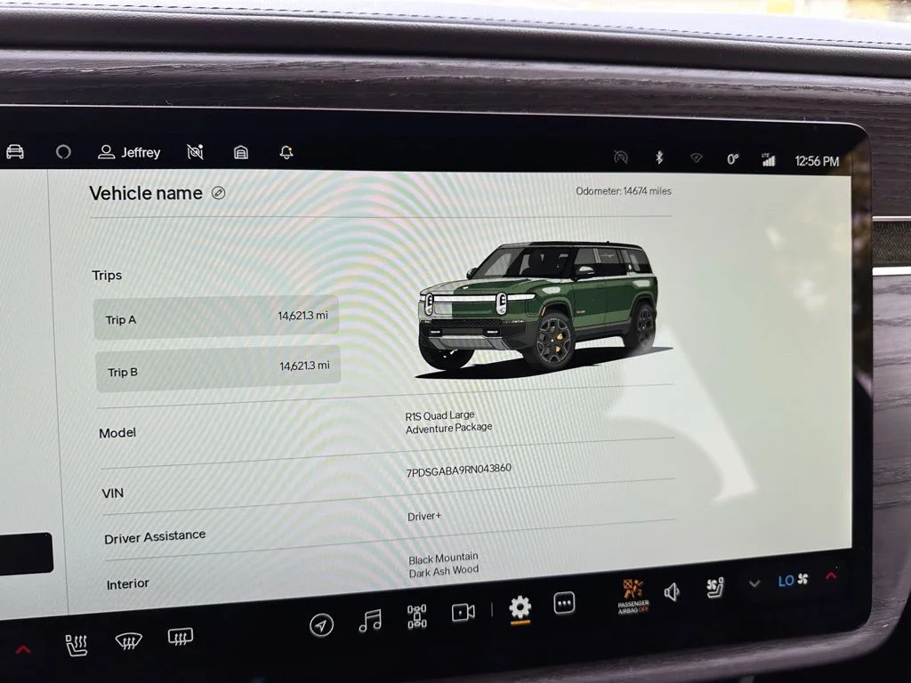 Used 2024 Green Rivian Adventure Quad Motor Large Pack image 8