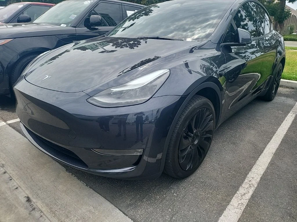 Used 2024 Gray Tesla Long Range image 1