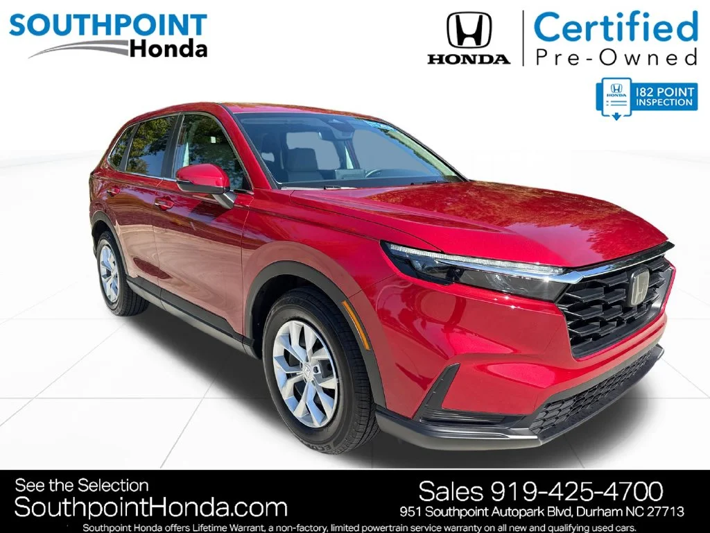 Certified Used 2026 Radiant Red Metallic Honda 2WD LX image 1