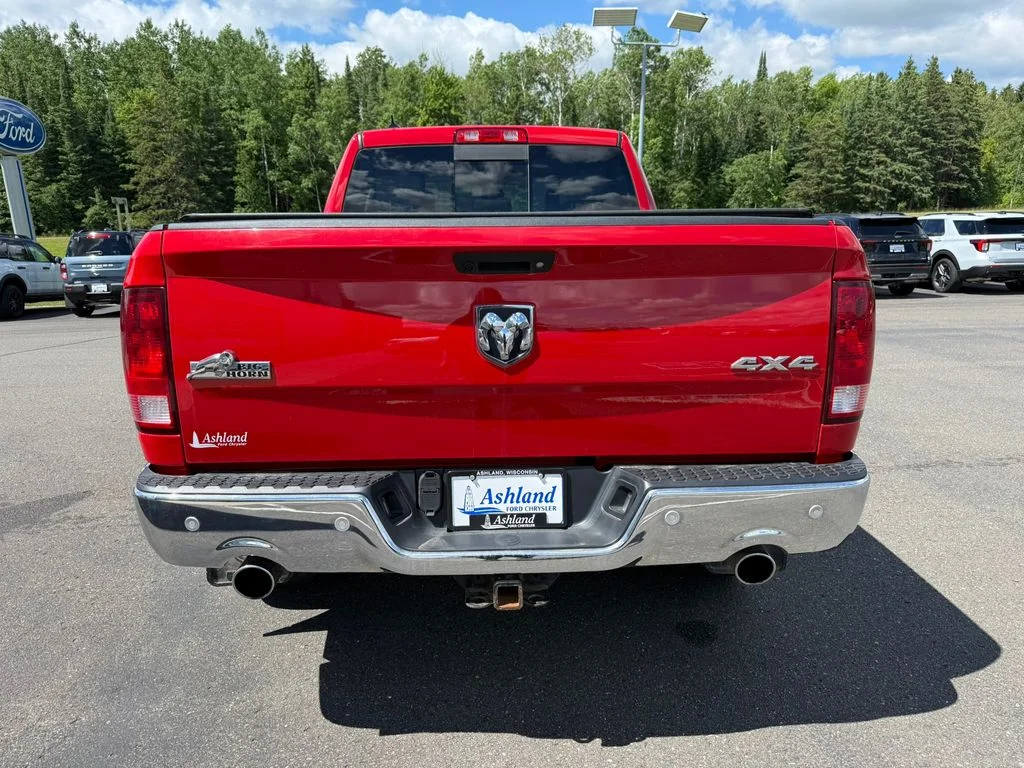 Used 2017 Flame Red Clearcoat Ram Big Horn image 4