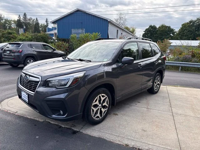 Certified Used 2021 Gray Subaru Premium image 4