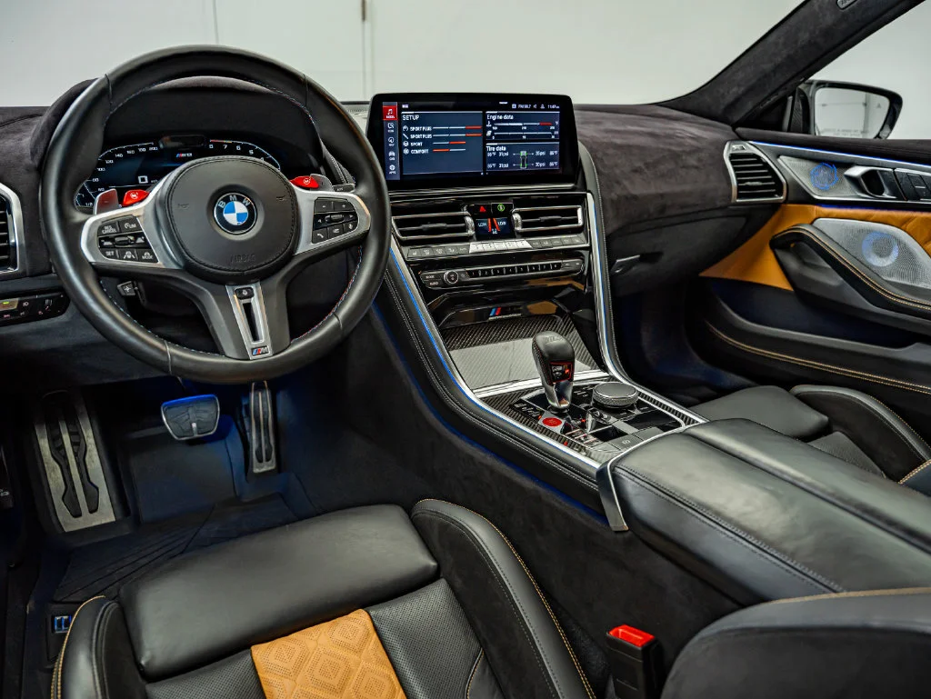 Used 2024 Marina Bay Blue Metallic BMW Competition image 35
