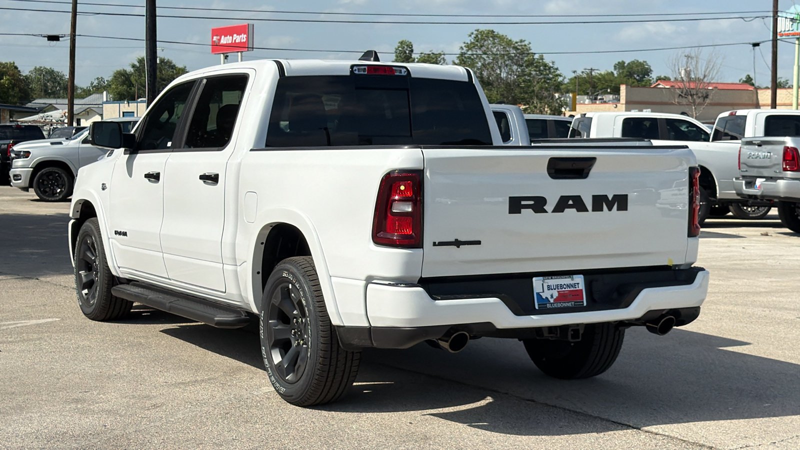 New 2026 Bright White Clear-Coat Exterior Paint RAM Lone Star image 7