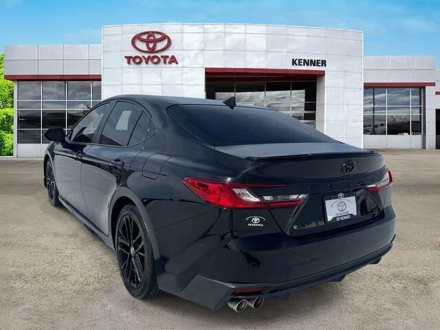 Used 2025 Midnight Black Metallic Toyota SE image 4