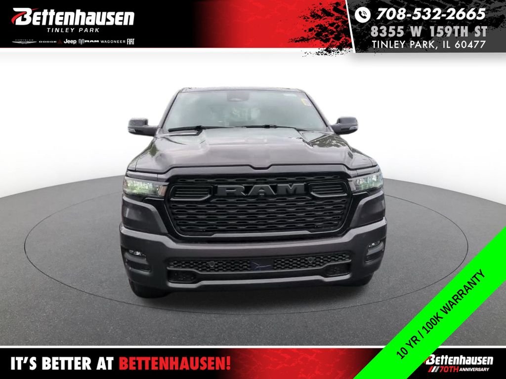 New 2026 Granite Crystal Metallic Clear-Coat Exterior Paint RAM Big Horn image 2