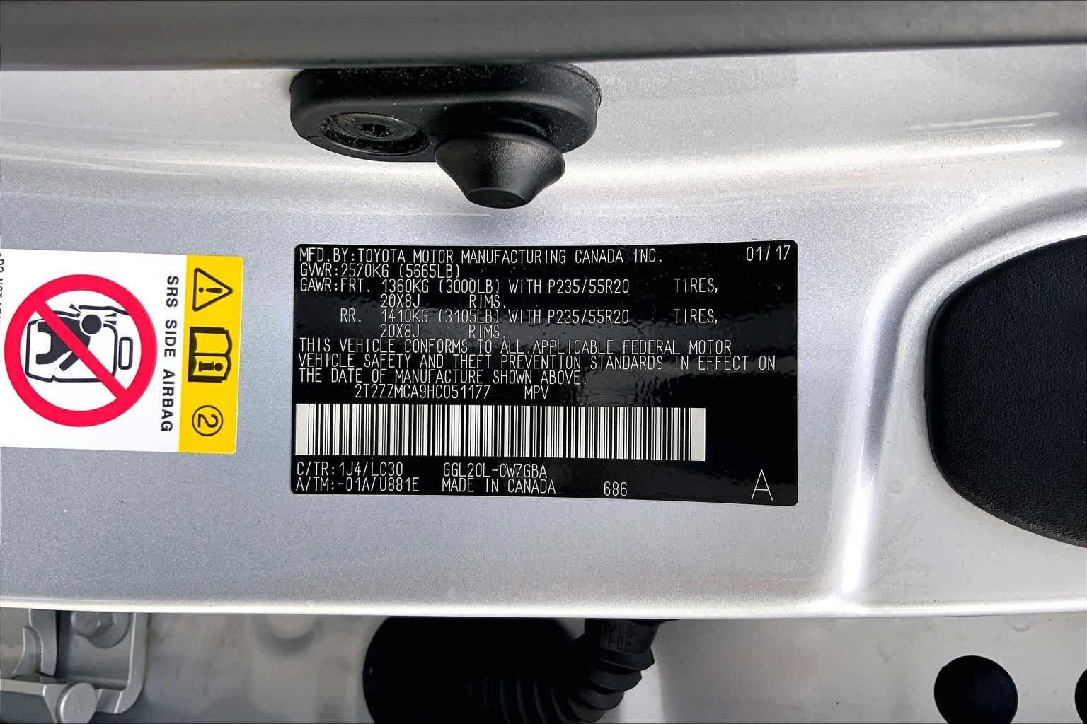 Used 2017 Silver Lining Metallic Lexus  image 36