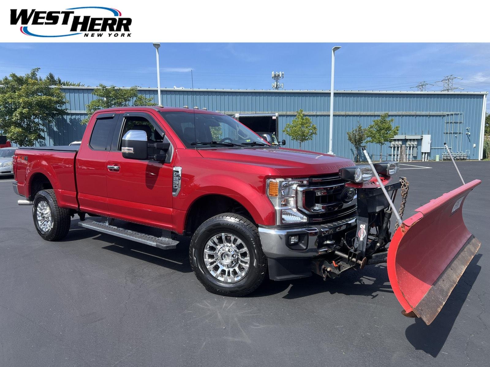 Used 2020 Rapid Red Metallic Tinted Clearcoat Ford XLT image 1