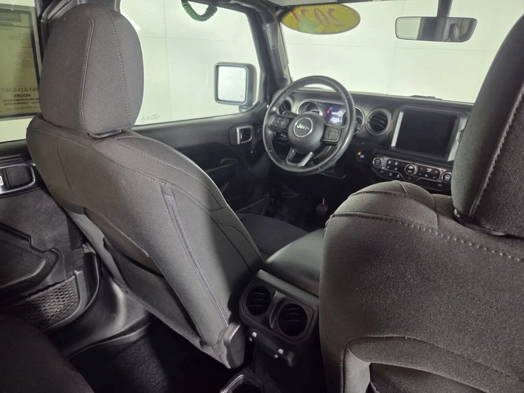 Used 2021 Black Clearcoat Jeep Unlimited Willys image 30