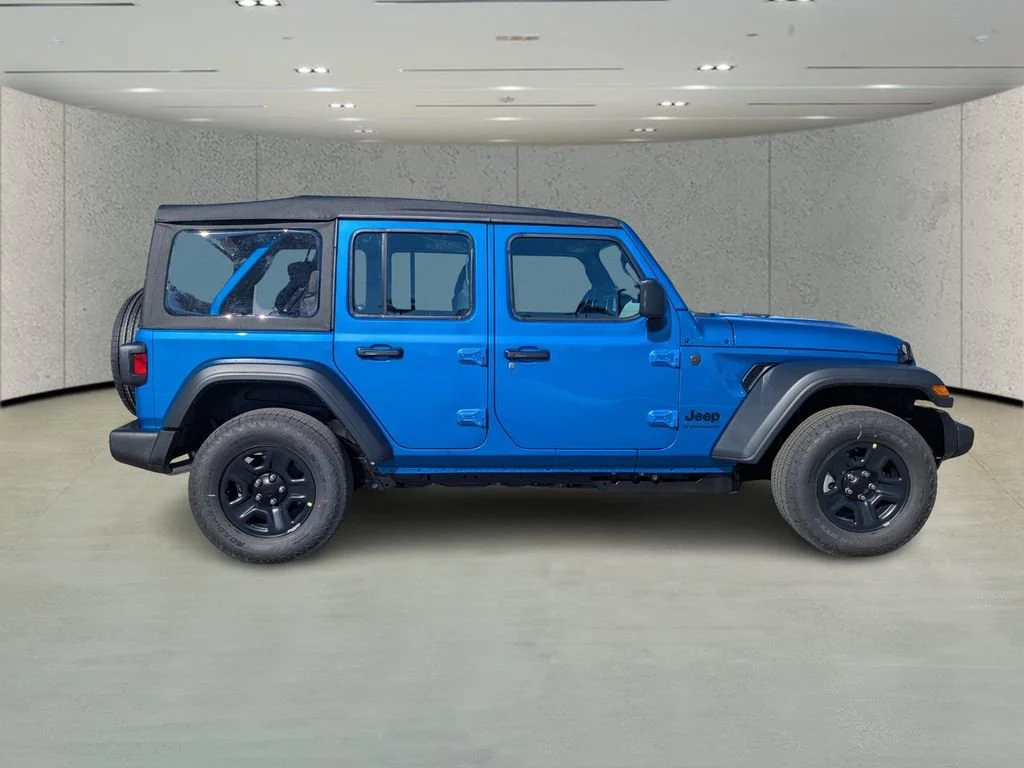 New 2026 Hydro Blue Pearl-Coat Exterior Paint Jeep Sport image 3