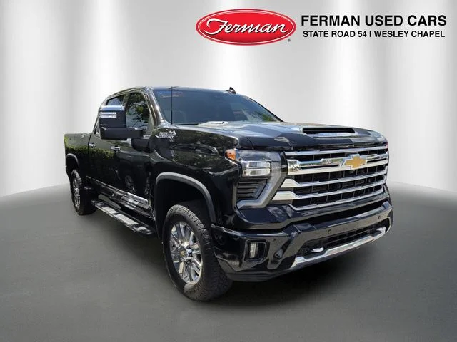 Used 2025 Black Chevrolet High Country image 1