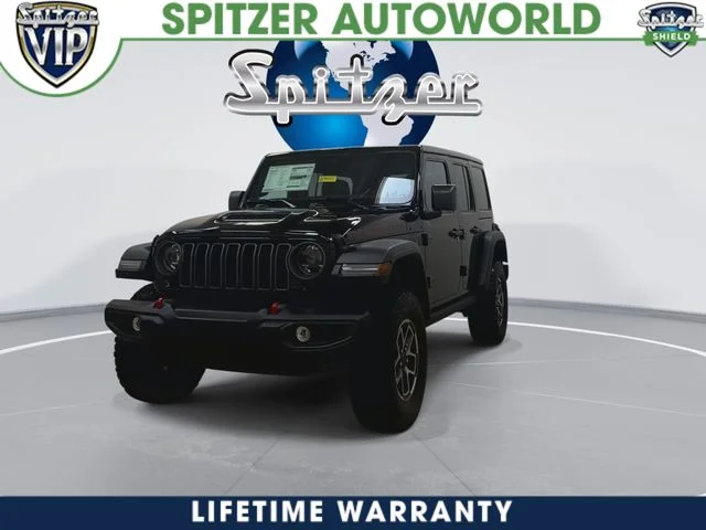 New 2026 Black Clear-Coat Exterior Paint Jeep Rubicon image 4