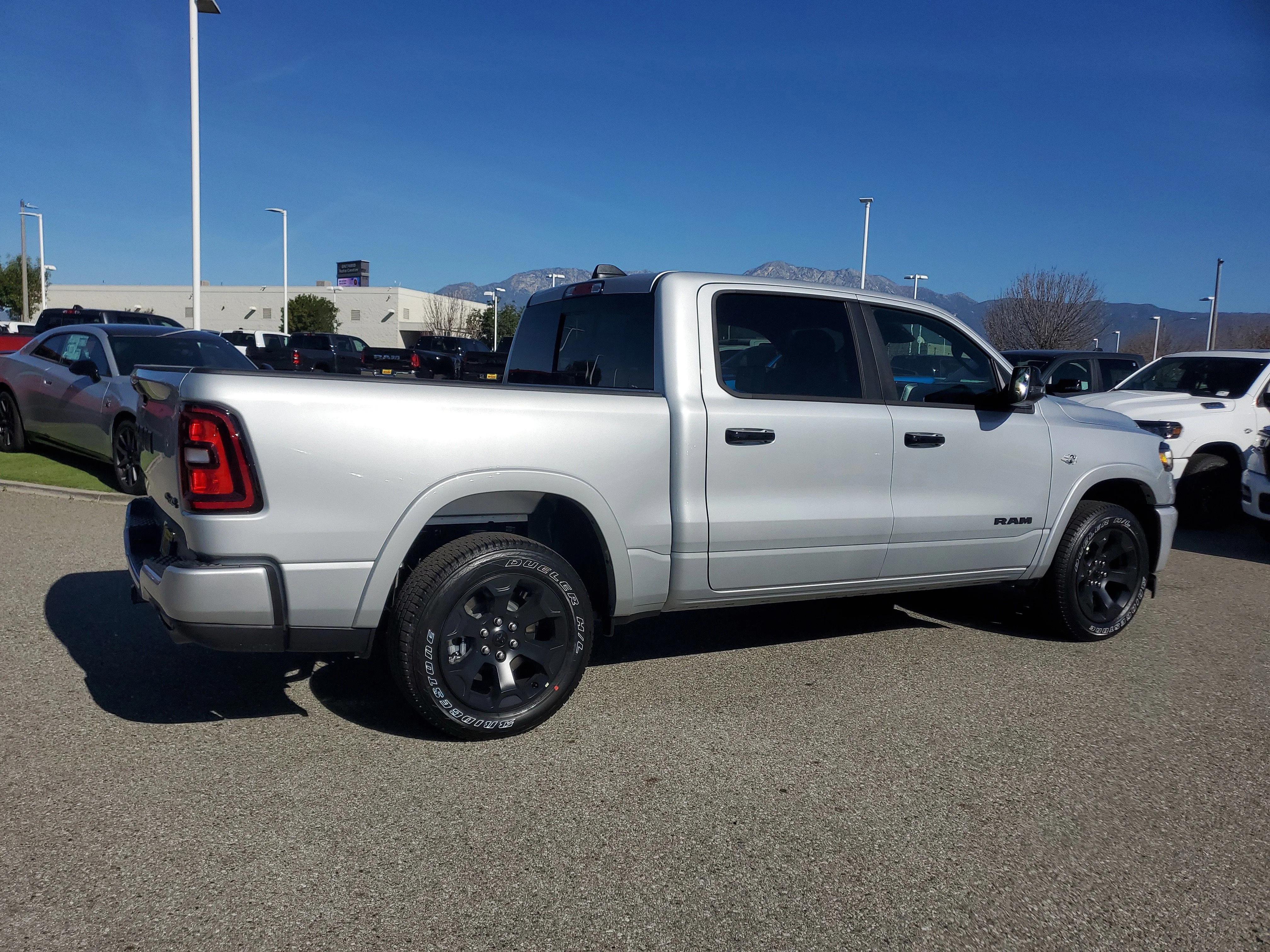 New 2026 Silver Zynith Exterior Paint RAM Big Horn/Lone Star image 3