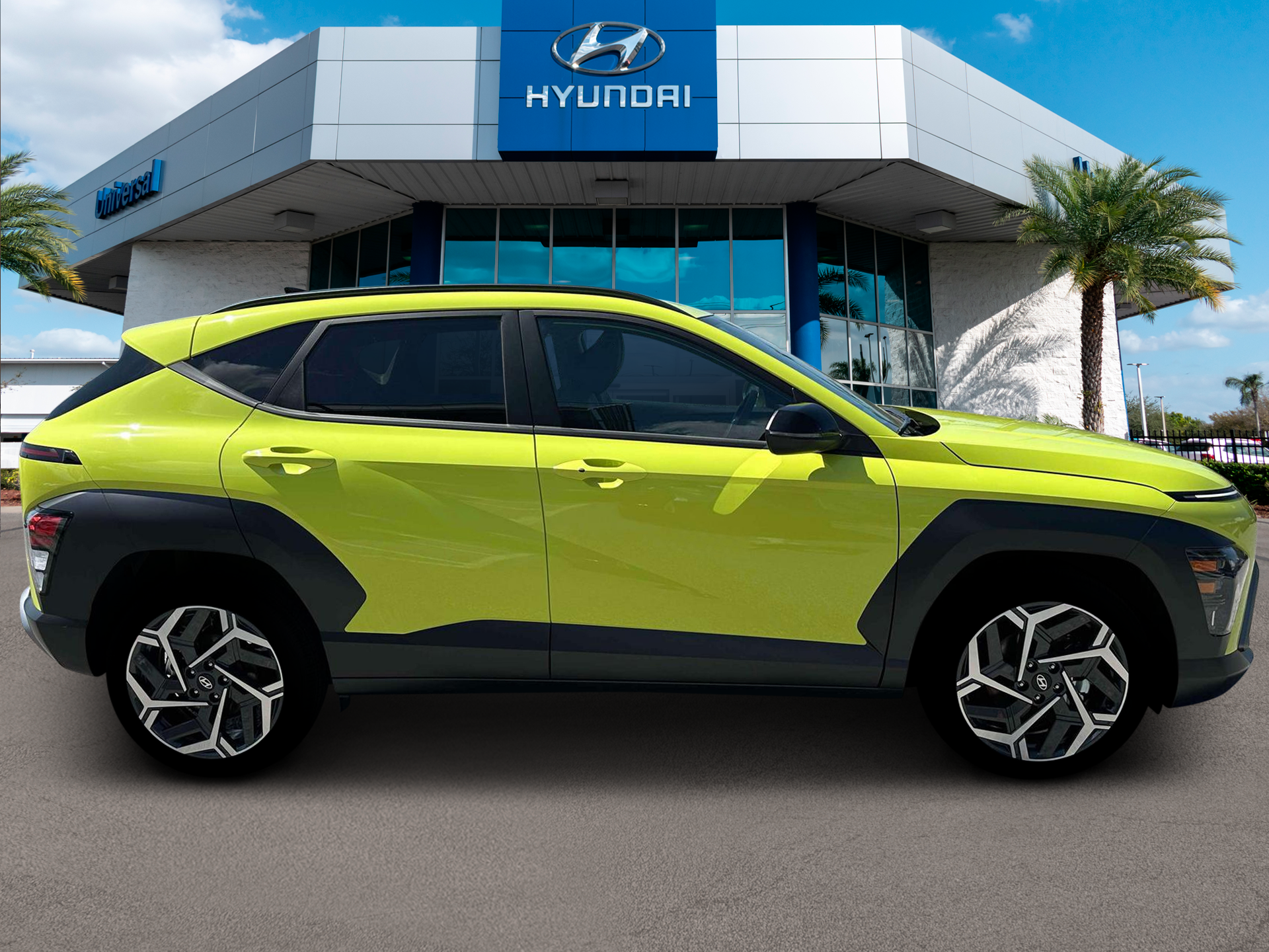 New 2026 Yellow Hyundai SEL Premium FWD image 9
