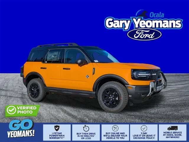 New 2026 Orange Fury Metallic Tri-Coat Ford Outer Banks® image 1