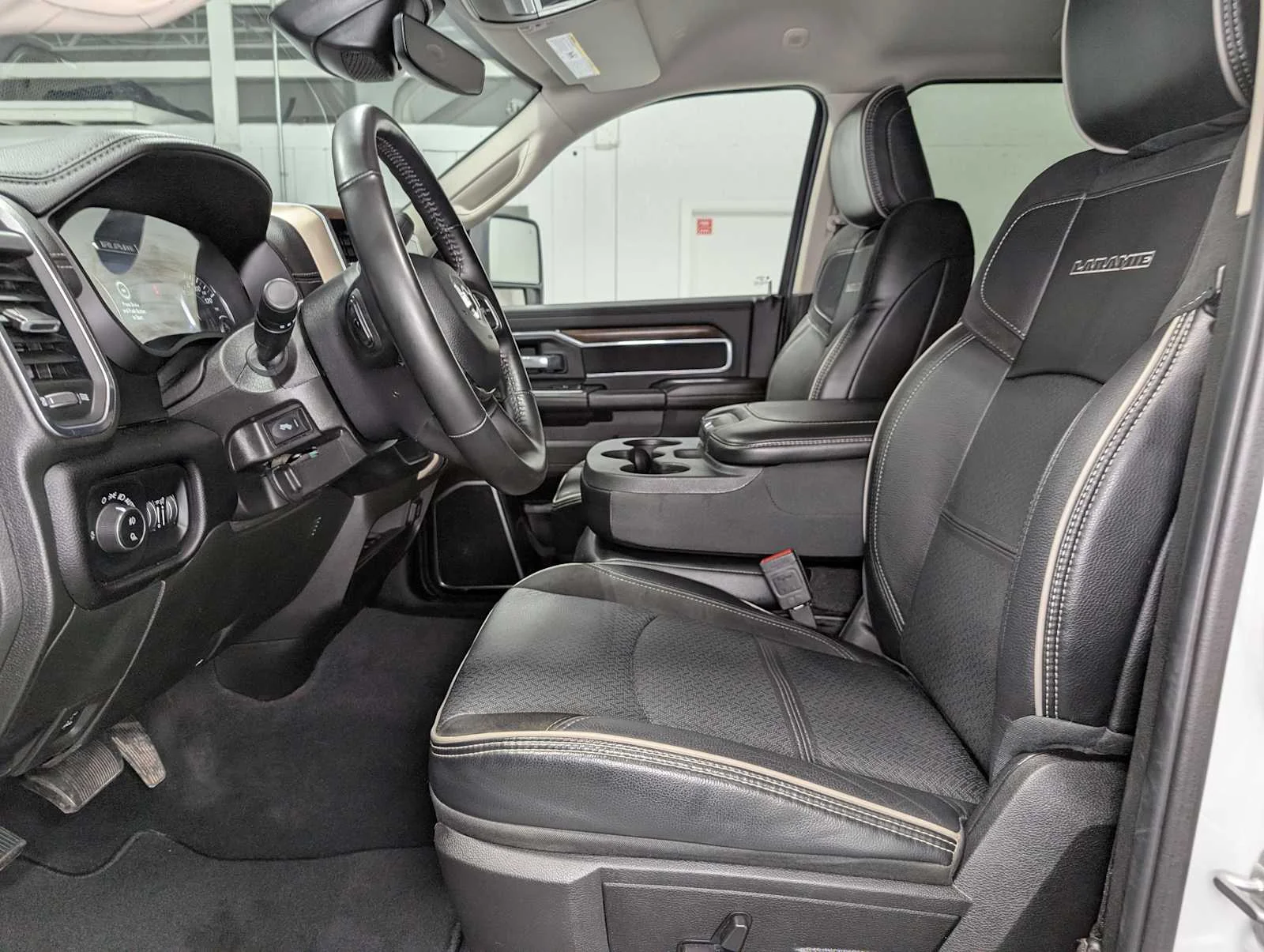 Used 2024 Bright White Clearcoat Ram Laramie image 4