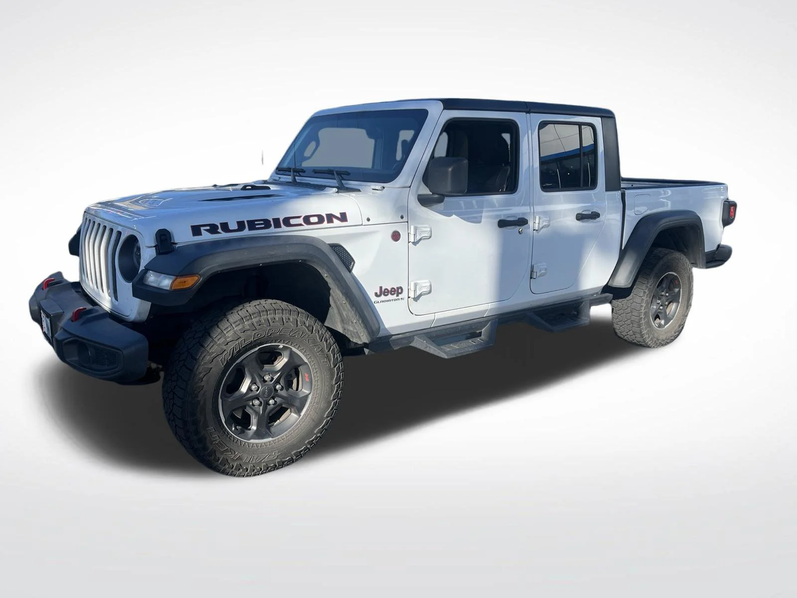Used 2023 Bright White Clearcoat Jeep Rubicon image 3