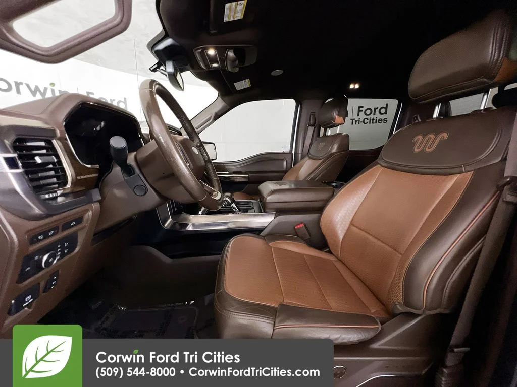 Used 2021 Oxford White Ford King Ranch image 25