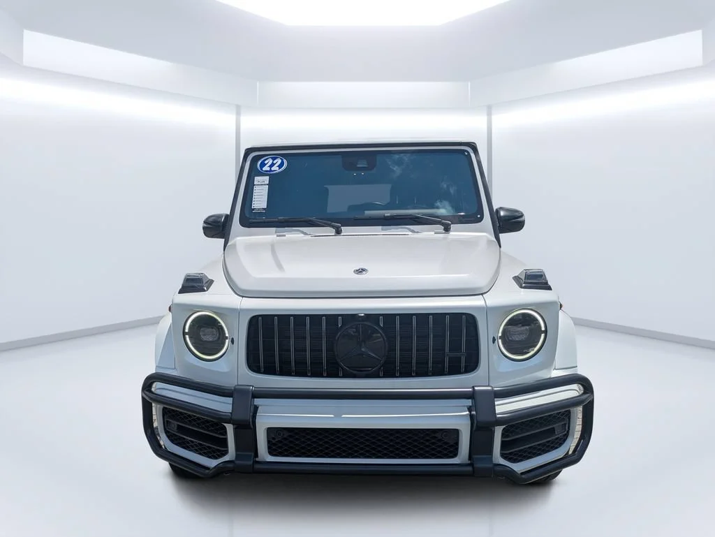 Used 2022 G MANUFAKTUR Moonlight White magno Mercedes-Benz AMG® G 63 image 7