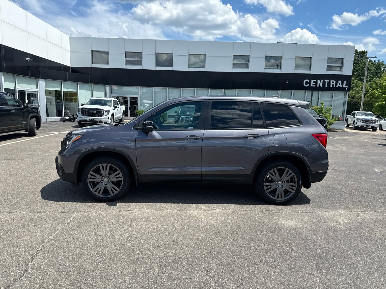 Used 2021 Gray Honda AWD EX-L image 2