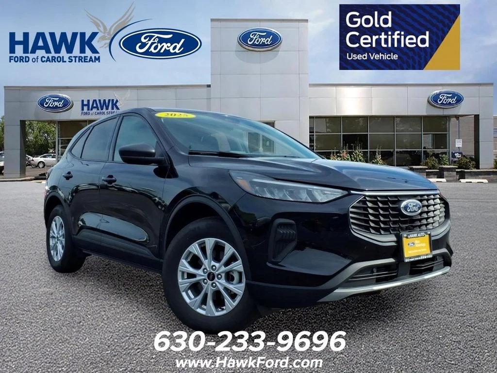 Certified Used 2025 Black Metallic Ford Active image 1