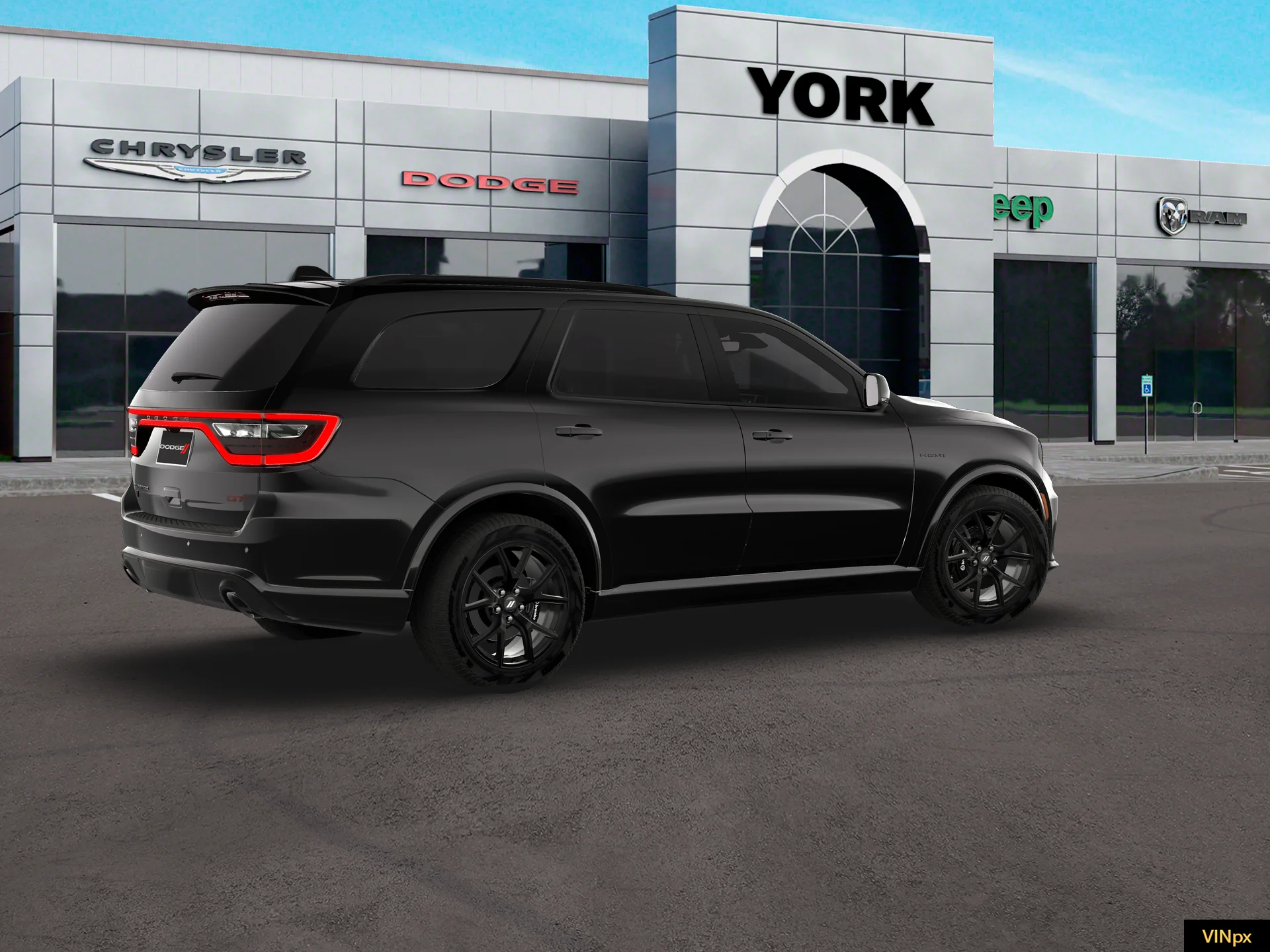 New 2026 Diamond Black Clear-Coat Exterior Paint Dodge GT PLUS image 8